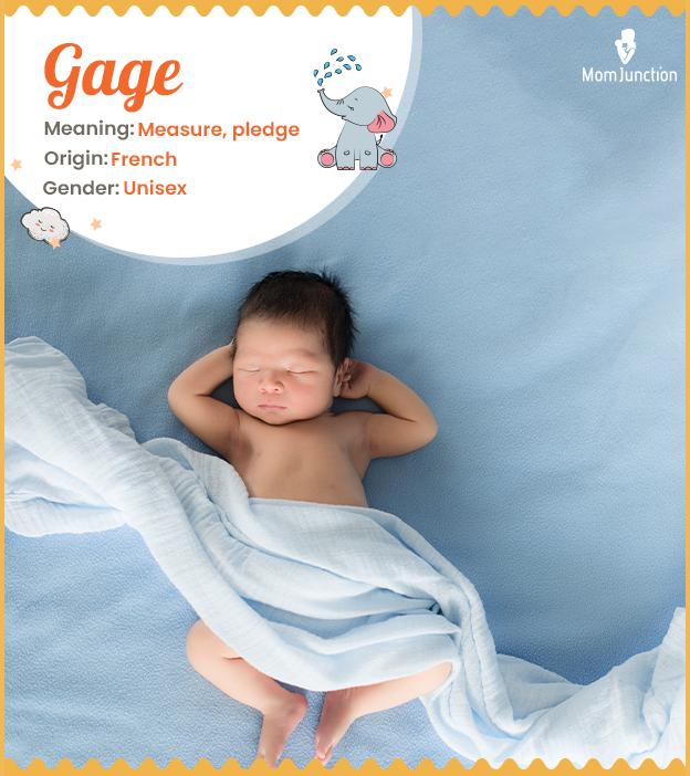 Gage Name Meaning Origin History And Popularity Gage Name Meaning Origin History And Popularity