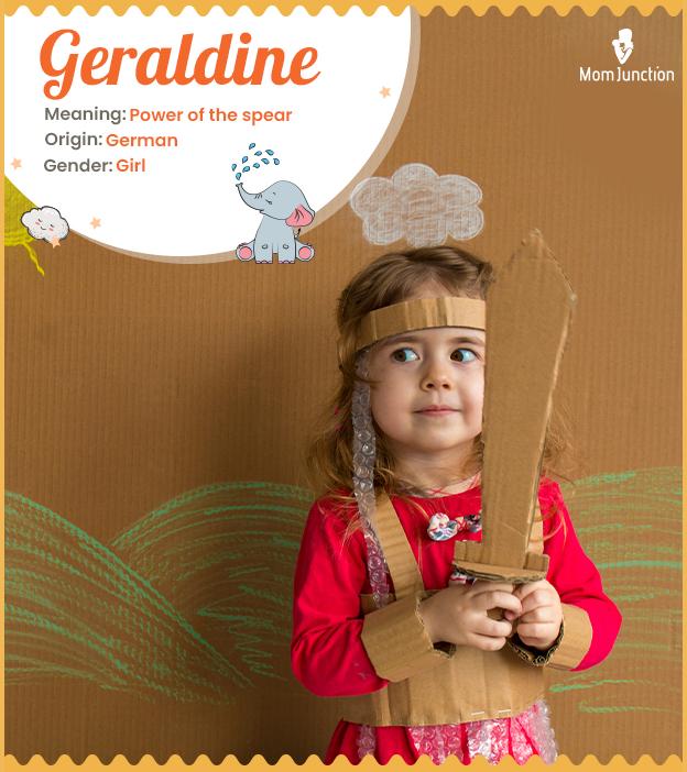 Geraldine Name Meaning, Origin, History, And Popularity