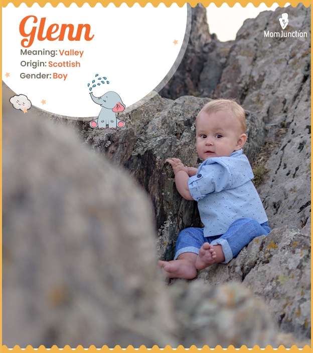 Glenn, a Scottish name for boys.