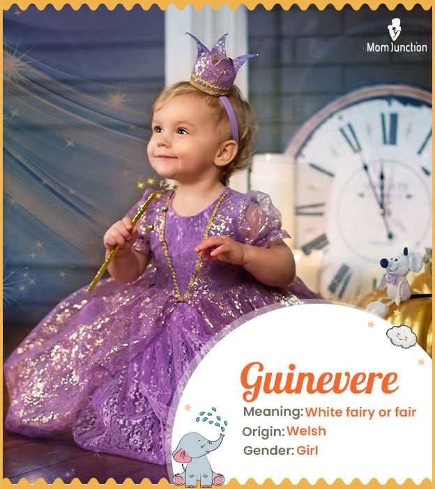 Guinevere means white fairy
