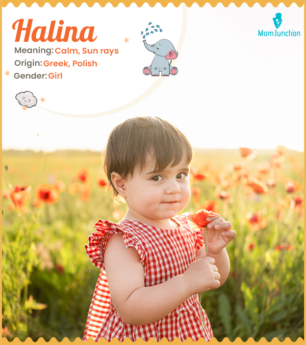 Halina, meaning calm