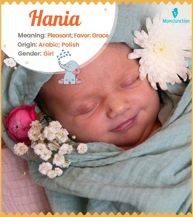 Haniya, a pleasant n