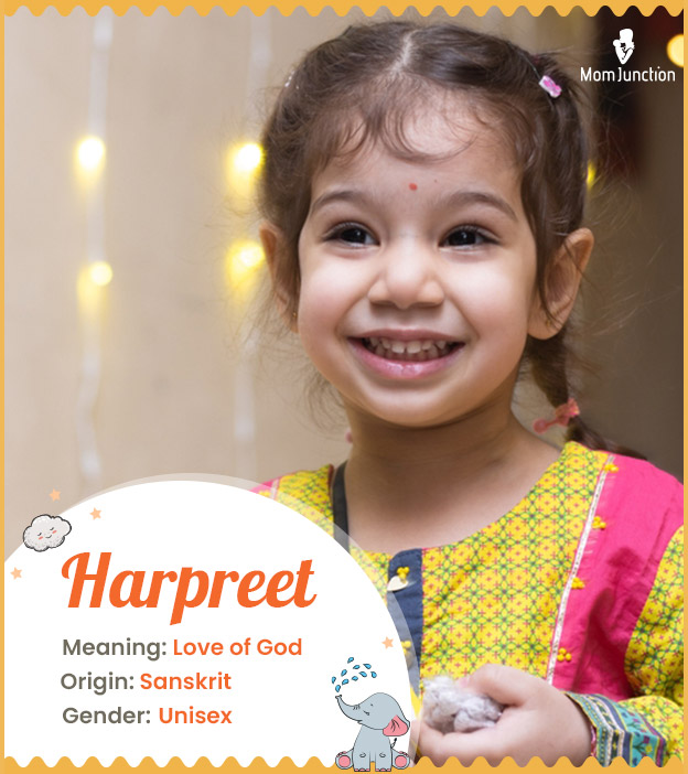 Harpreet, meaning love of God