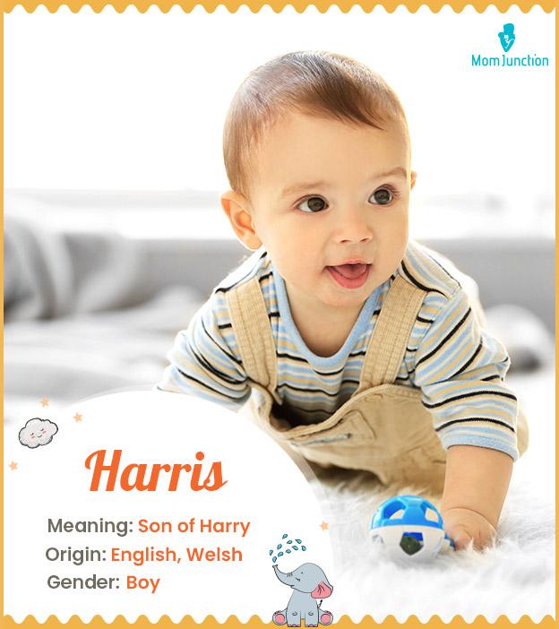 Harris, meaning son of Harry