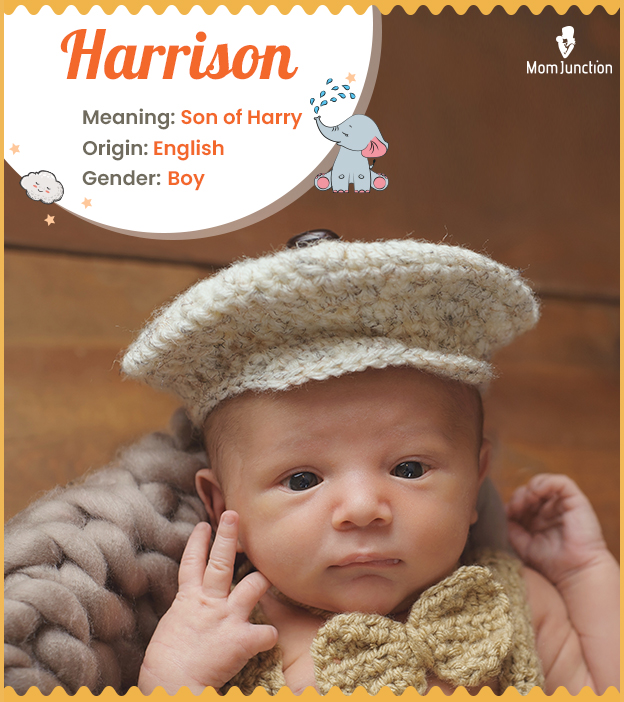 Harrison, an English name for boys