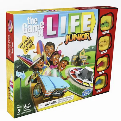 The Game of Life Junior Game Official Rules & Instructions - Hasbro