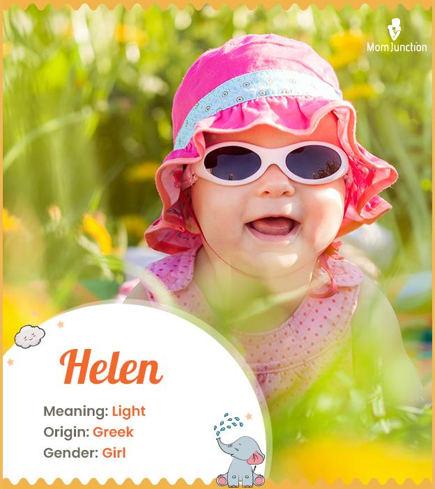 Helen Name Meaning, Origin, History, And Popularity
