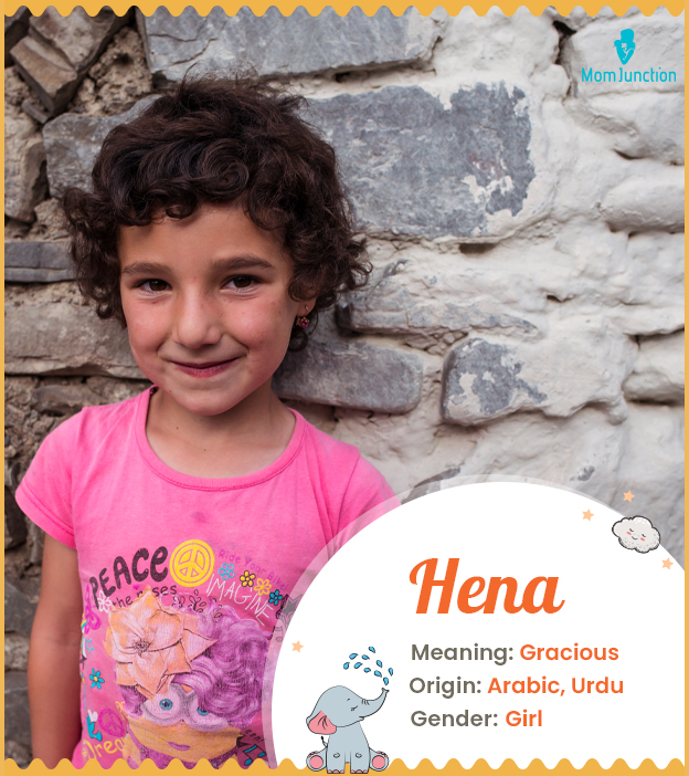Hena is an Arabic name