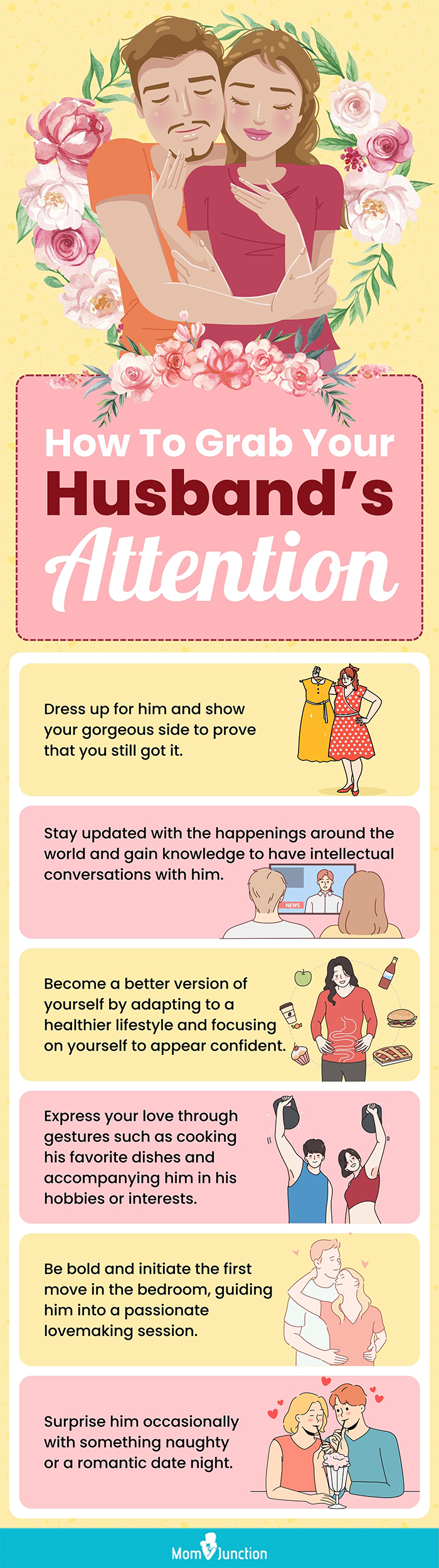 How To Impress Your Husband 12 Tricks To Attract Him All Again