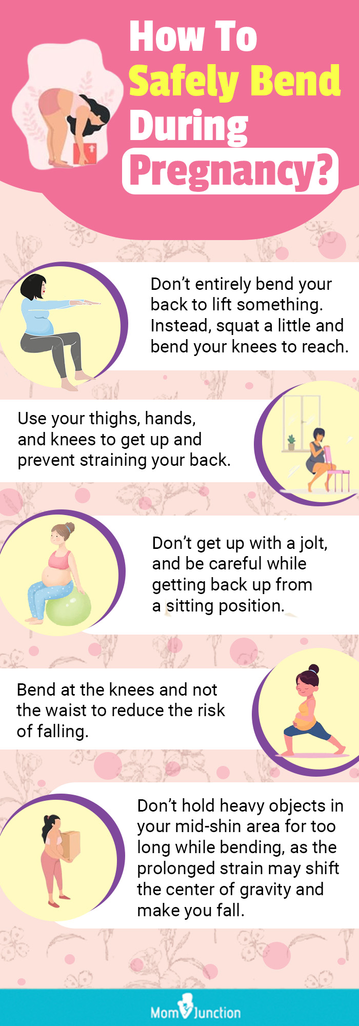 What You Should Know About Bending Over During Pregnancy - Nurture