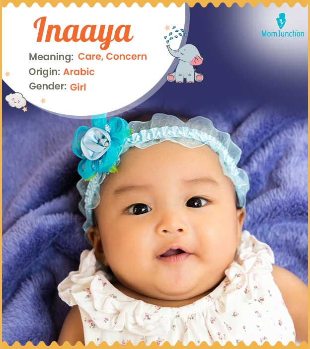 Inaaya, a sweet-sounding name for girls