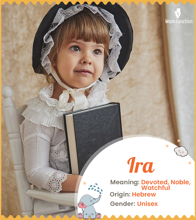 Ira meaning A noble person