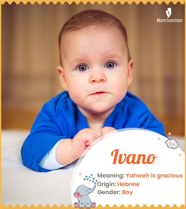 Ivano, a masculine name with rich religious significance.
