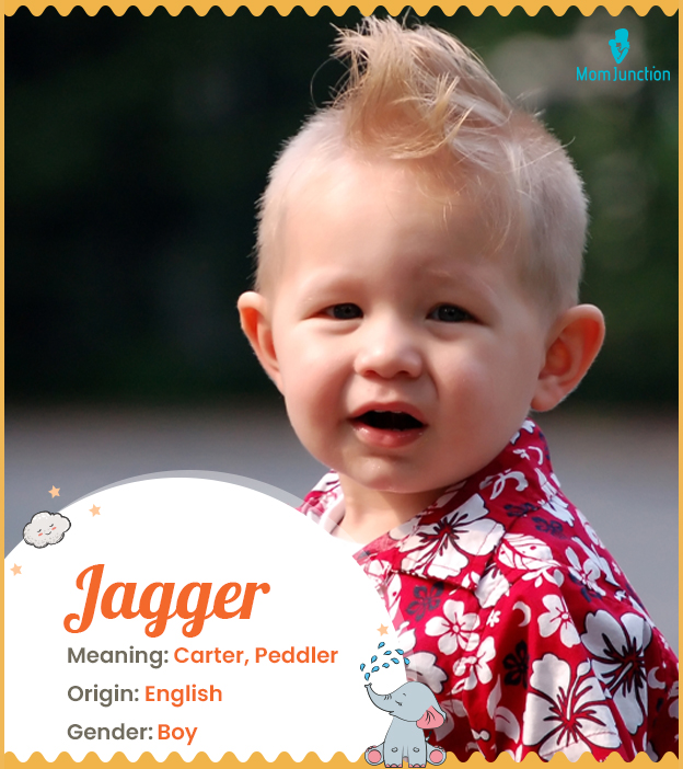 Jagger, meaning a carter or peddler