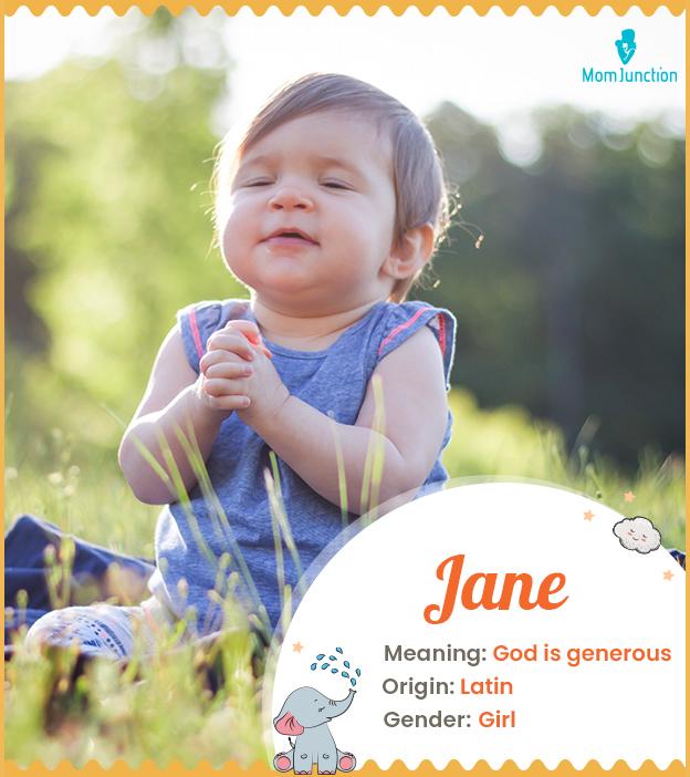What Does the Name Jane Mean