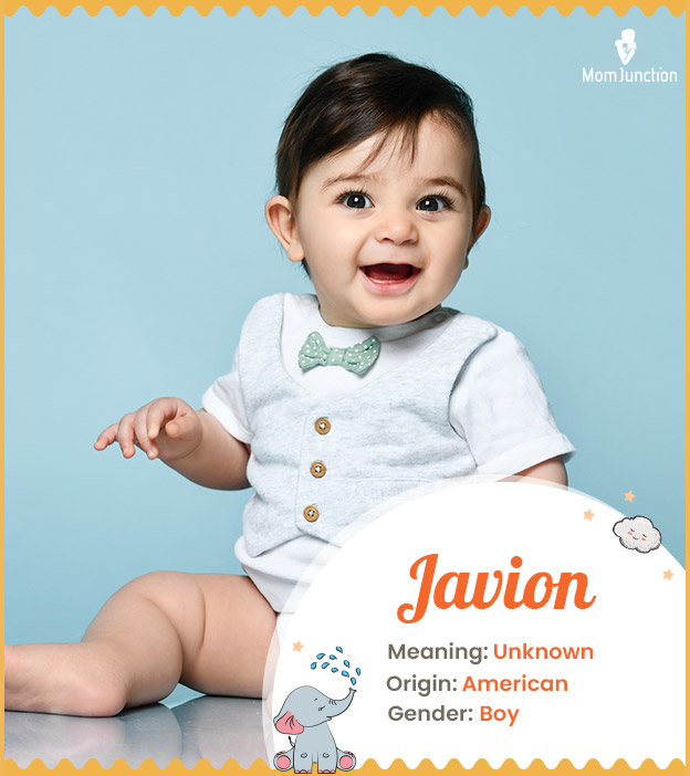 Javion, a contemporary name for boys.