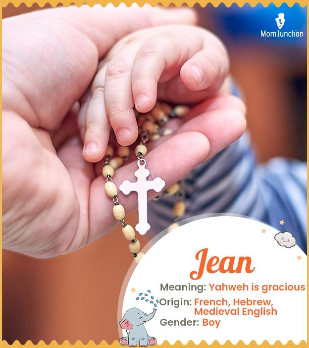 Jean, the blessed baby