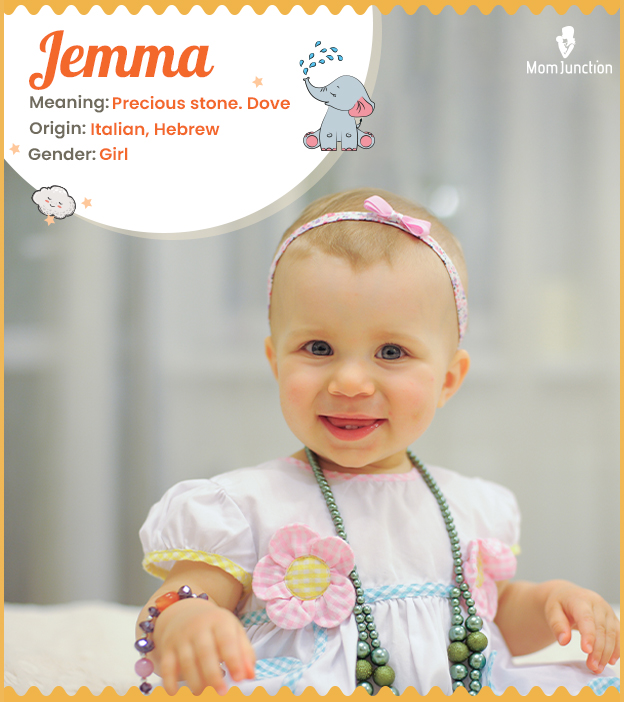 Jemma, the precious one of her parents