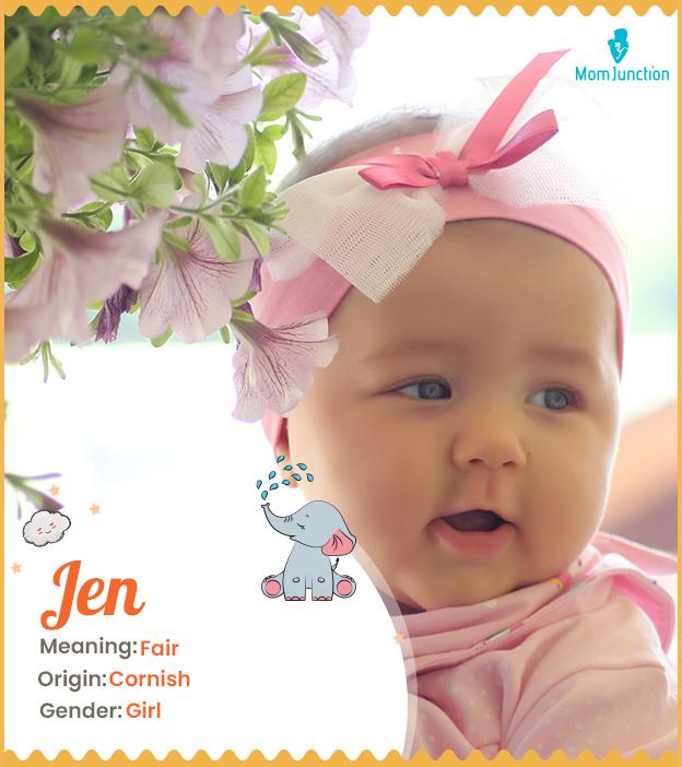 Jen Name Meaning, Origin, History, And Popularity