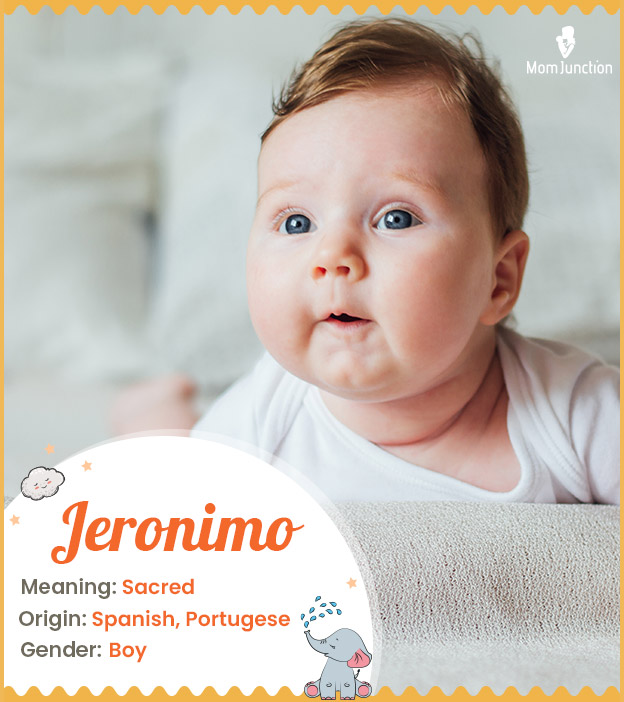 Jeronimo, referring to someone who is saved from harm