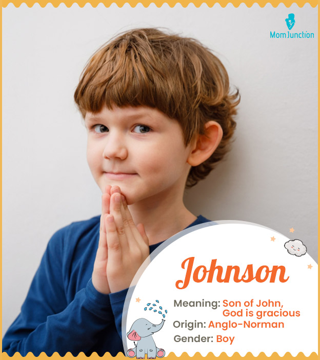 Johnson means Son of John