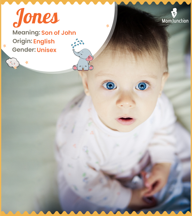 Jones, unisex English name