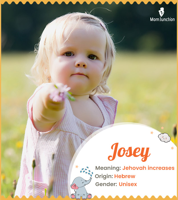 Alt text: Josey, one who is strong.