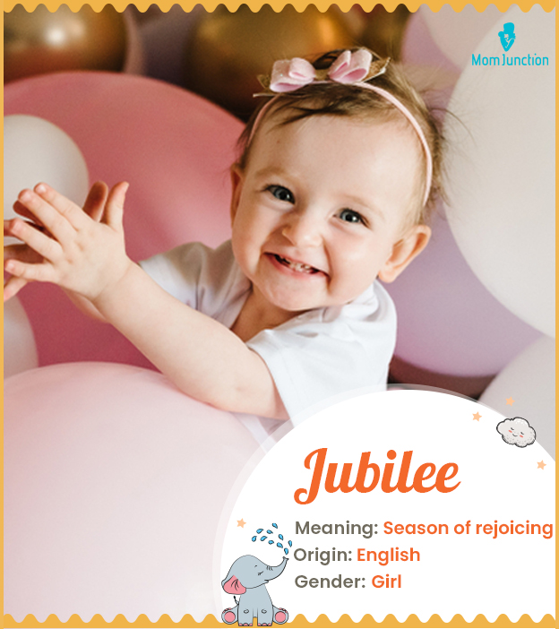 Jubilee means season of rejoicing