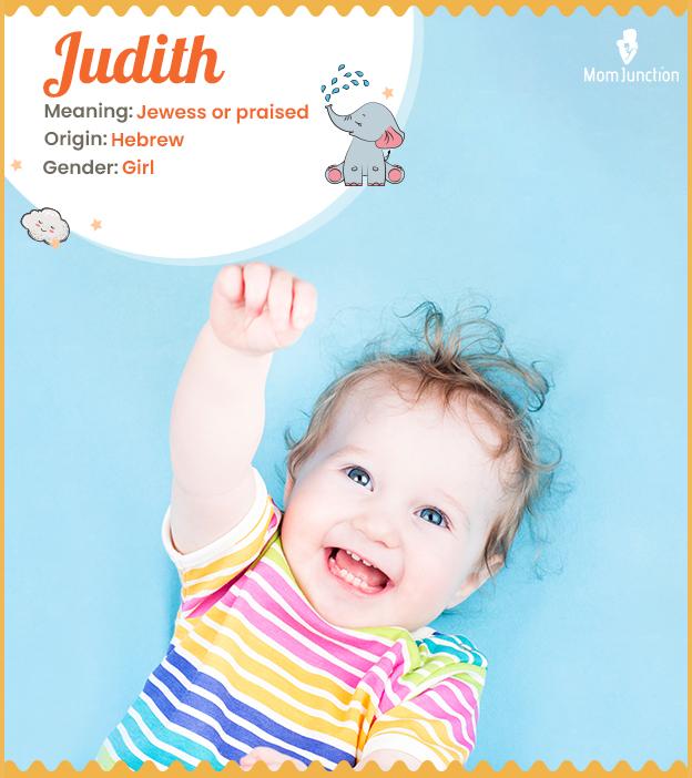 Judith Name Meaning, Origin, History, And Popularity