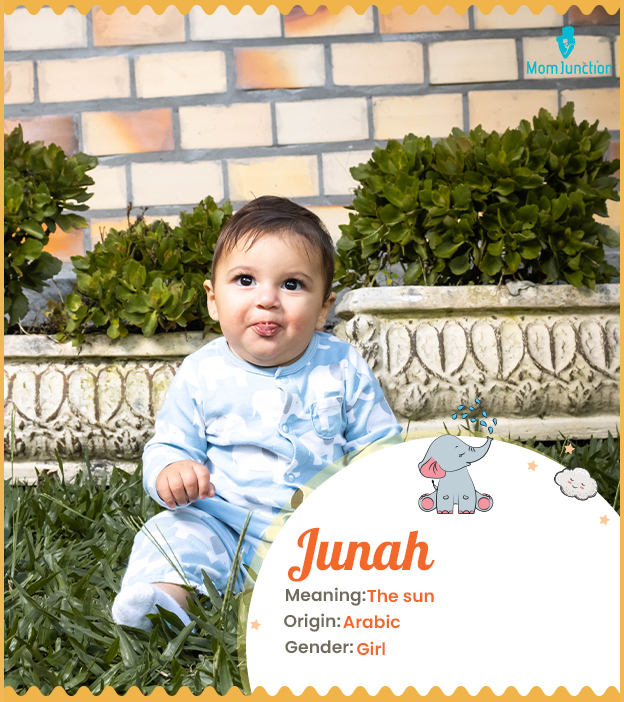 Junah, meaning The sun