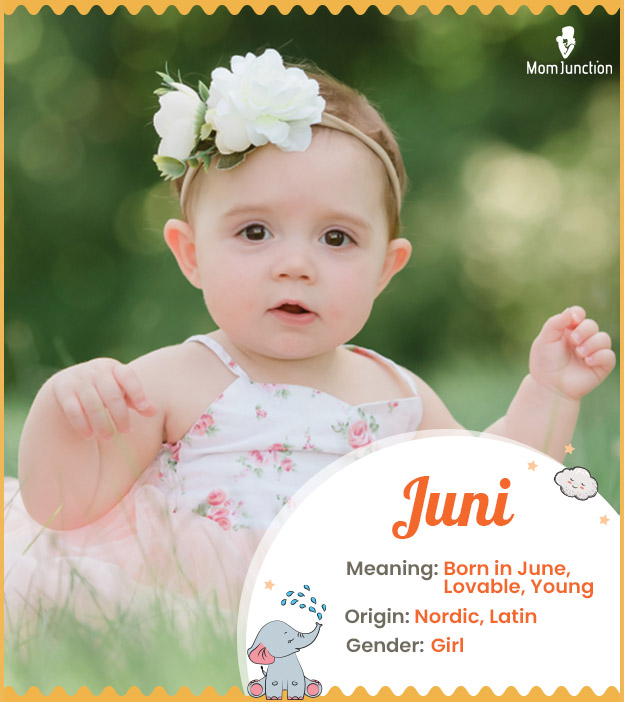 Juni, meaning young