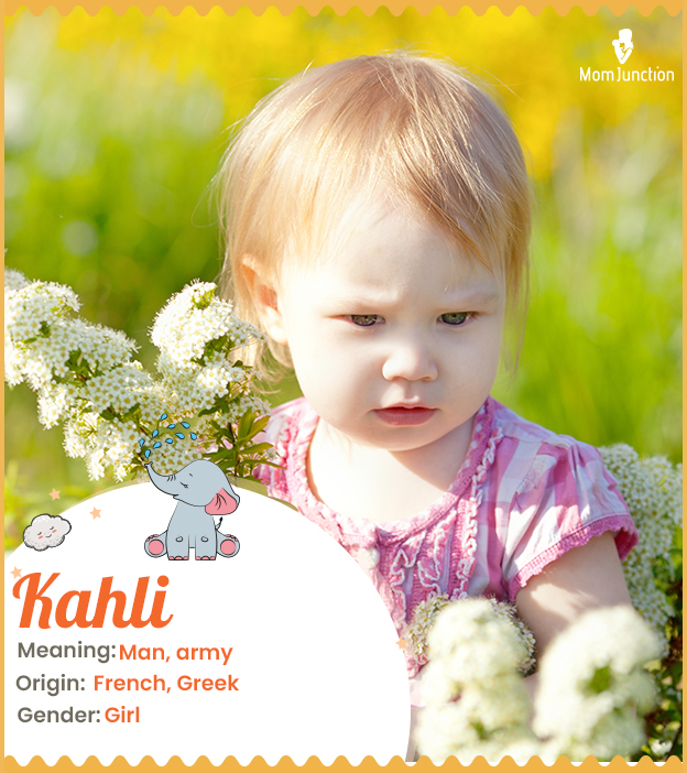 Kahli, a rare name