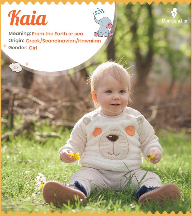 Kaia Name Meaning, Origin, History, And Popularity