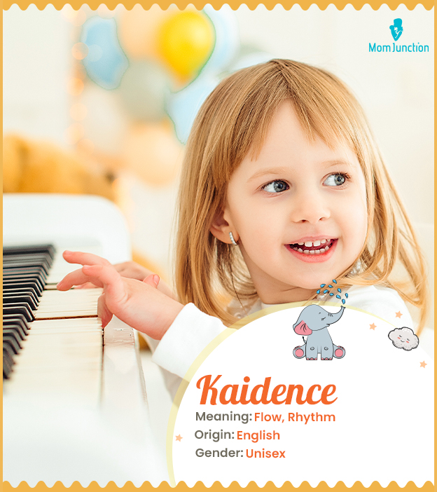 Kaidence, a name with musical connotations