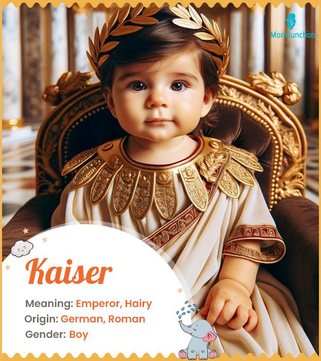 Explore Kaiser Meaning, Origin & Popularity