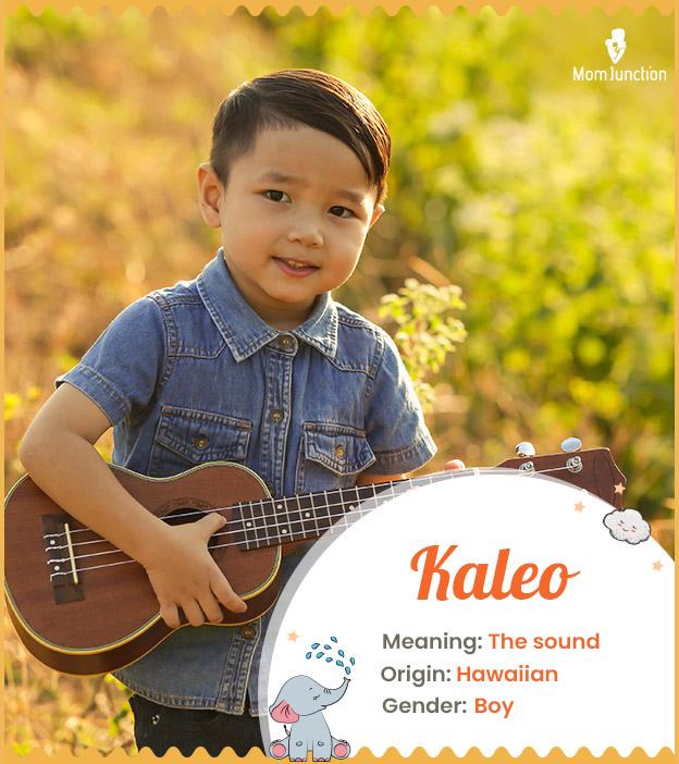 Kaleo meaning The sound or The voice