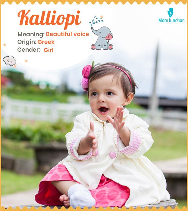 Explore Kalliopi: Meaning, Origin & Popularity