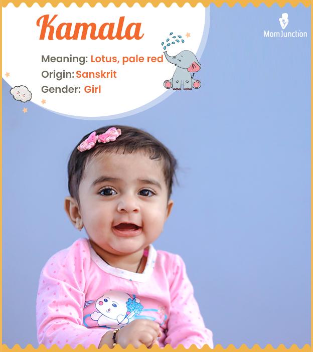 Kamala Name Meaning, Origin, History, And Popularity