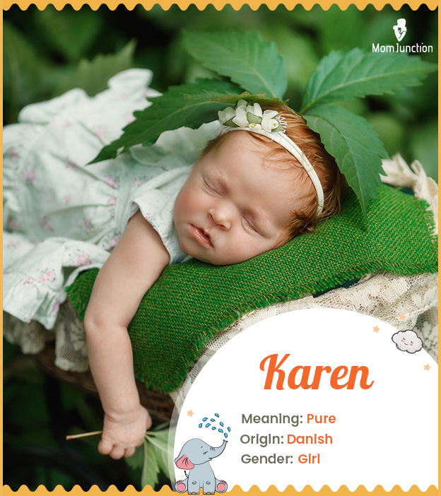 Karen, a pure baby girl