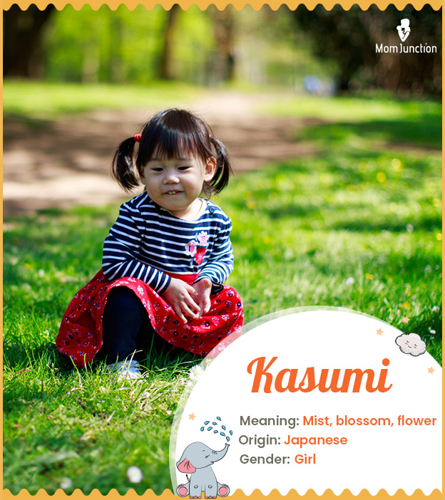 Kasumi, the blossomed flower