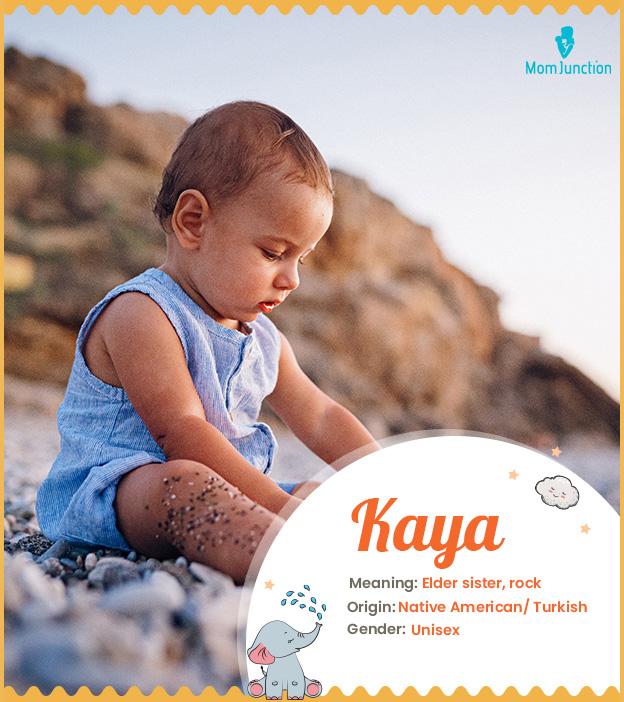 Kaya, a name meaning rock