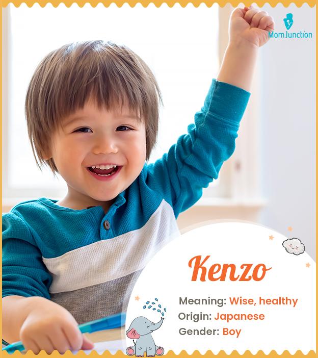 Kenzo, a common Japanese boy