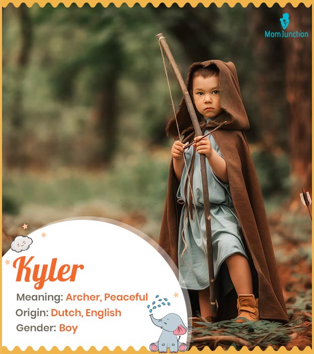 Kyler means peaceful