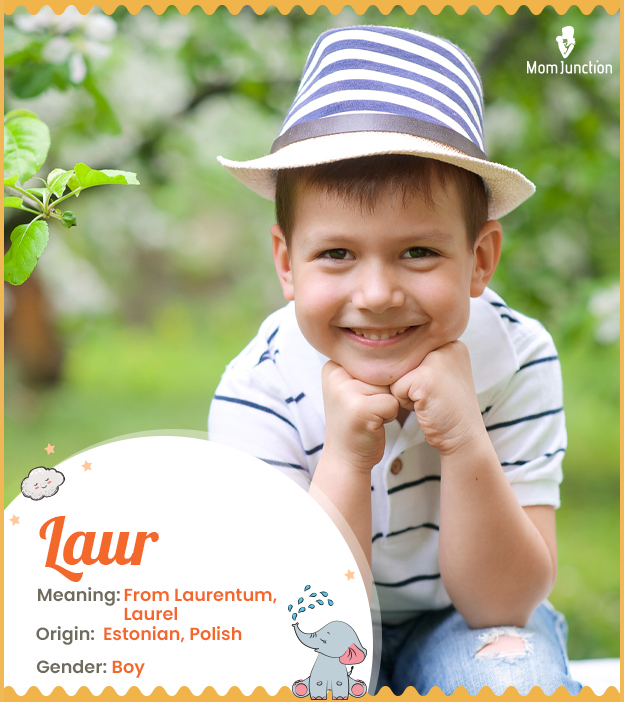 Laur means from Laurentum
