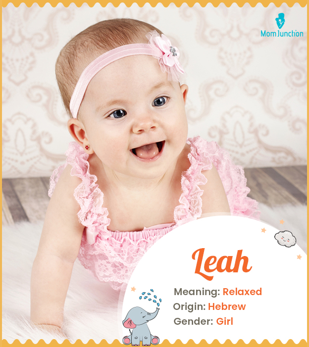 Leah, a delicate name