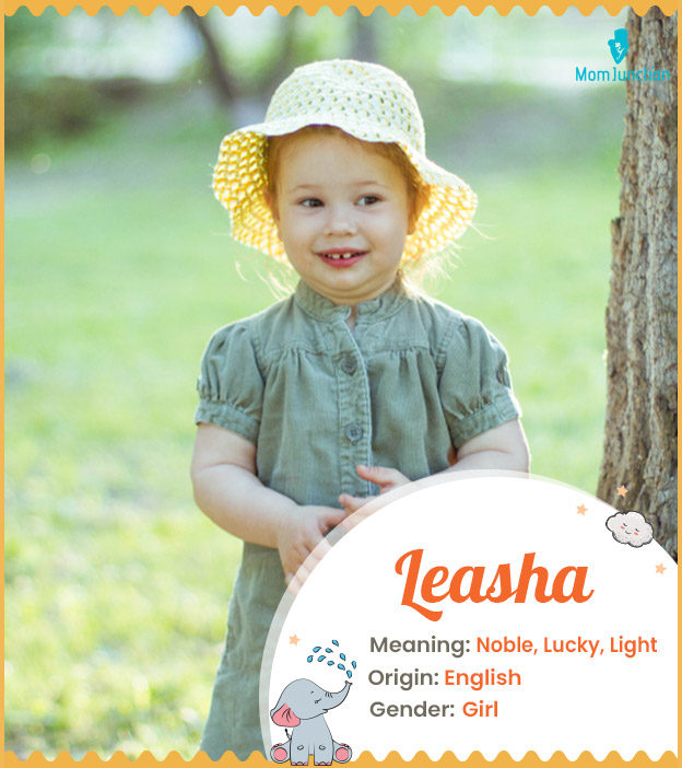 Leasha means a woman