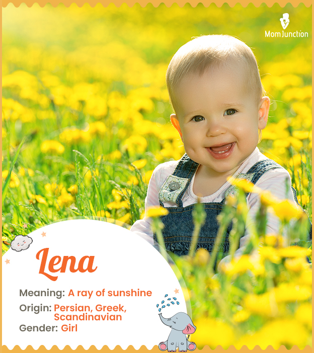 Lena, a ray of sunshine