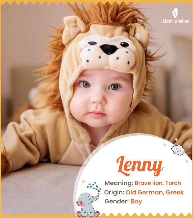 Lenny means brave lion