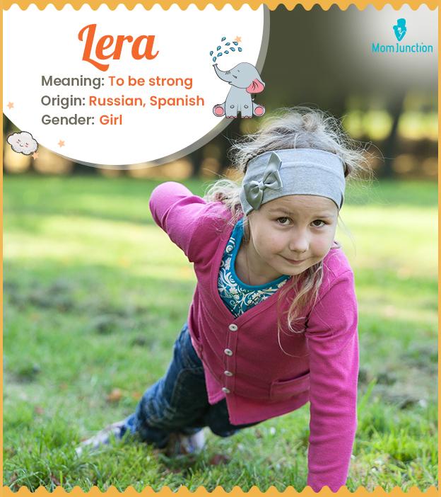 Lera Name Meaning, Origin, History, And Popularity