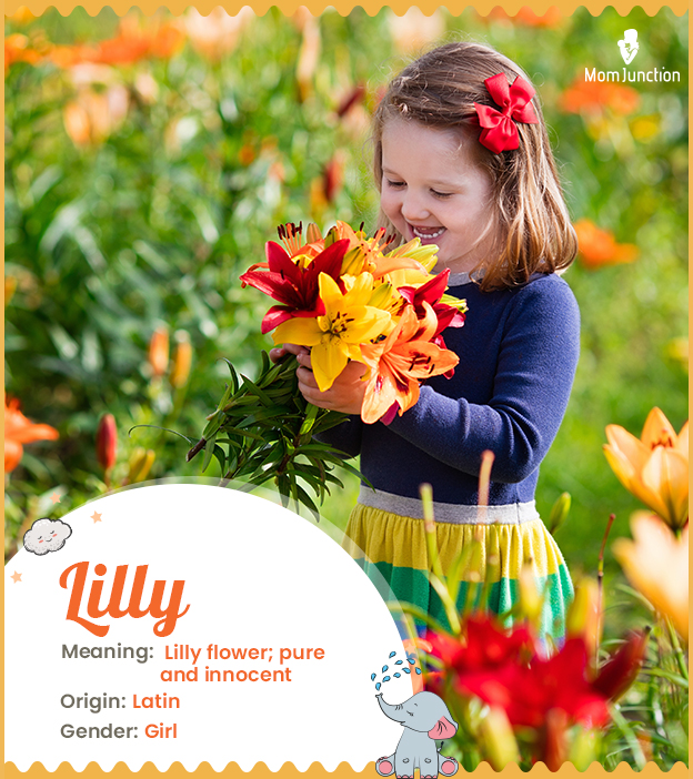 Lilly, a sweet name symbolizing hope